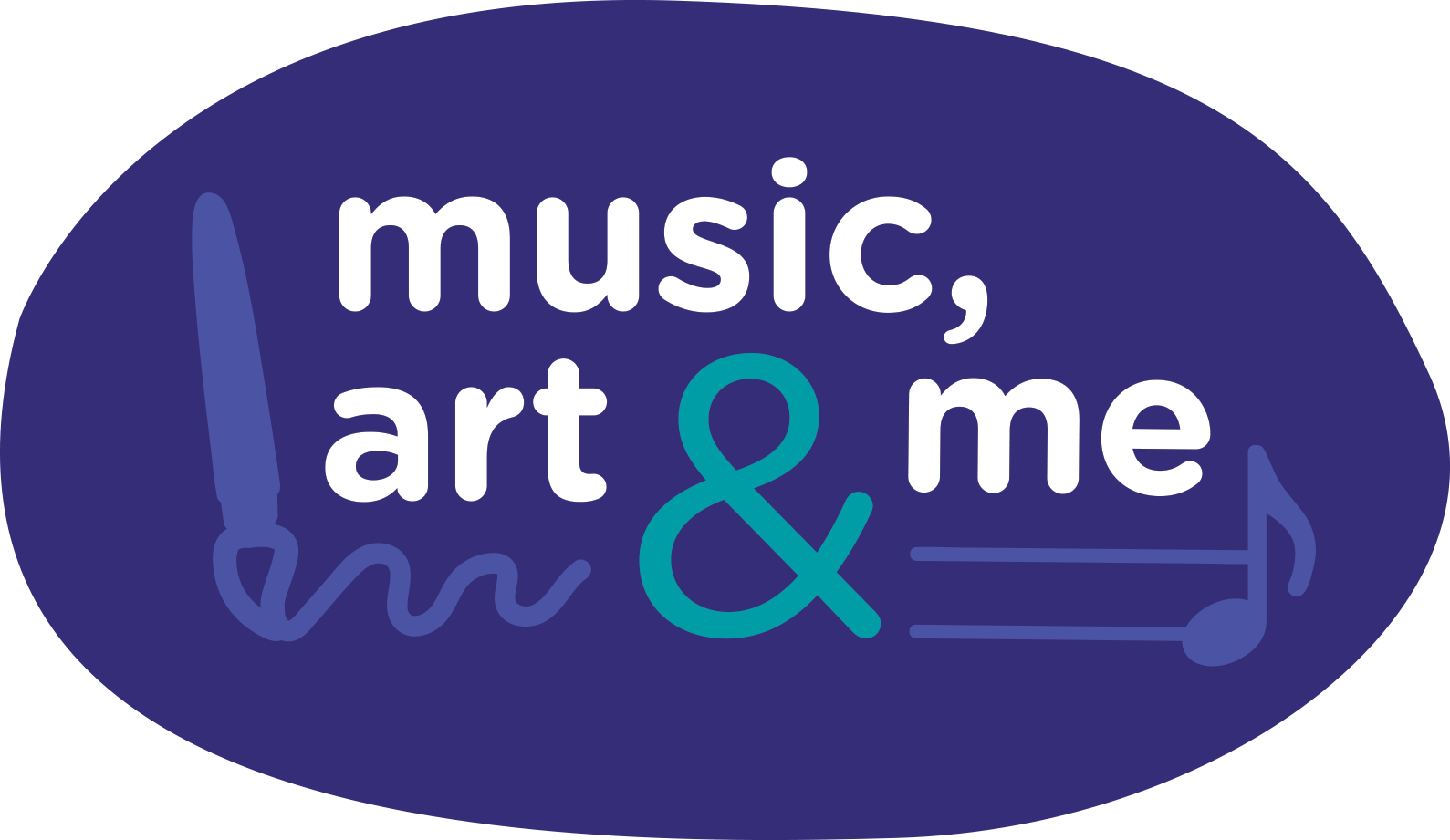 music art & me logo